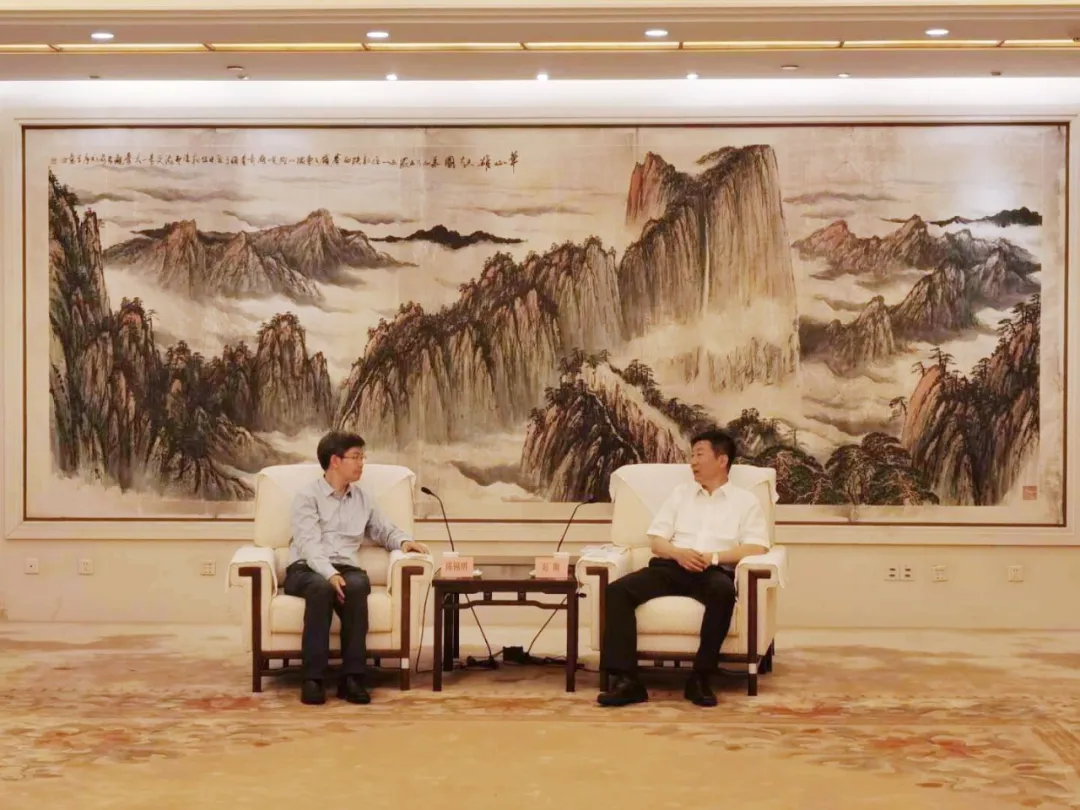 陕西省副省长赵刚与永乐高电子、永乐高系统共商数字经济高质量发展