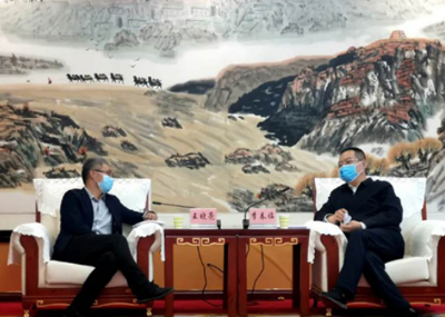 永乐高系统与榆林共商现代数字城市建设