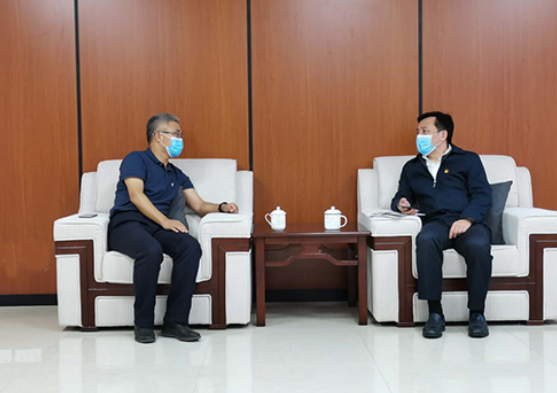 数字春风入南平,南平市市长刘洪建会见永乐高系统高级副总裁王晓亮